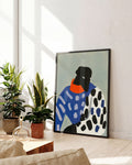 No Pet | Modern Figurative Poster