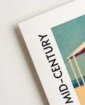 60s Mid Century Architecture | Retro-inspiriertes Architektur-Poster
