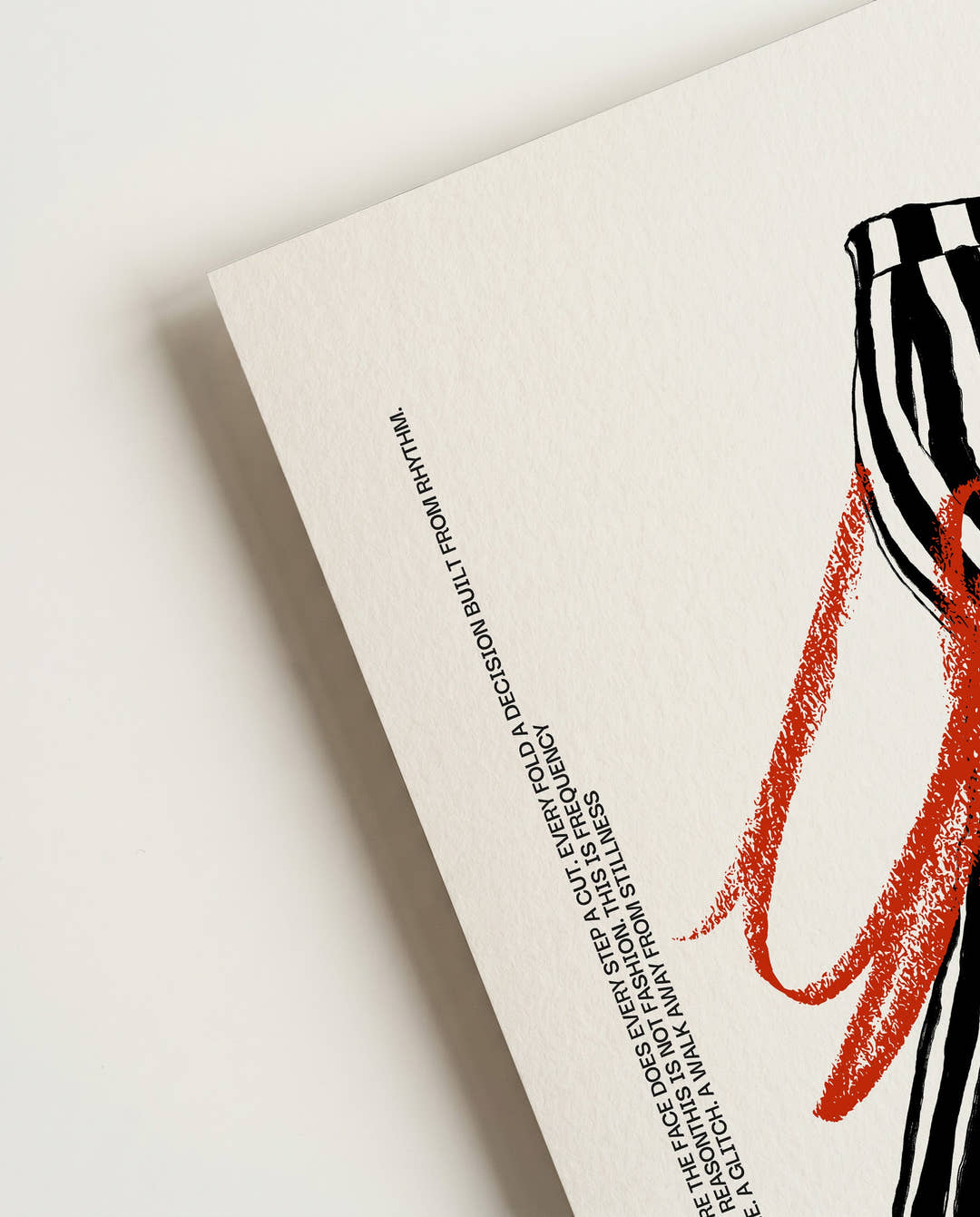 A Walk | Modernes Fashion-Poster