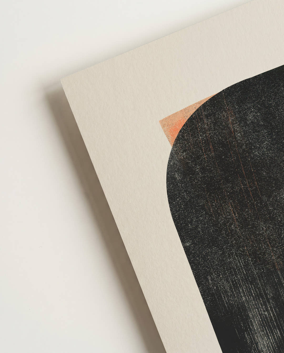 Abstrakte Pinsel Form Poster – Abstract Brush Form