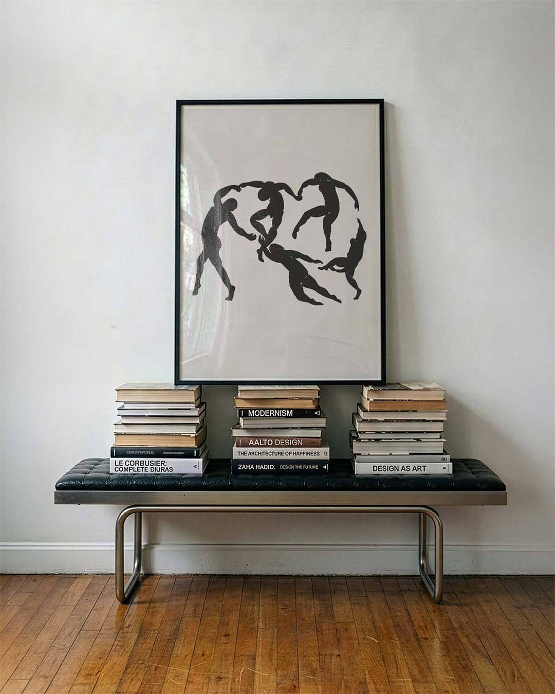 Abstraktes Figuren Poster modern – Abstract Figure Dynamics