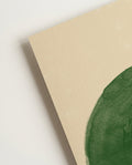 Abstraktes grünes Mid Century Poster – Abstract Green
