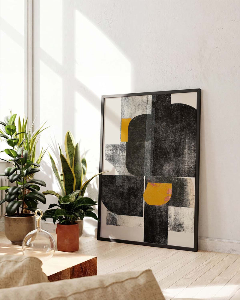 Abstraktes Modernes Block Poster – Abstract Modern Blocks