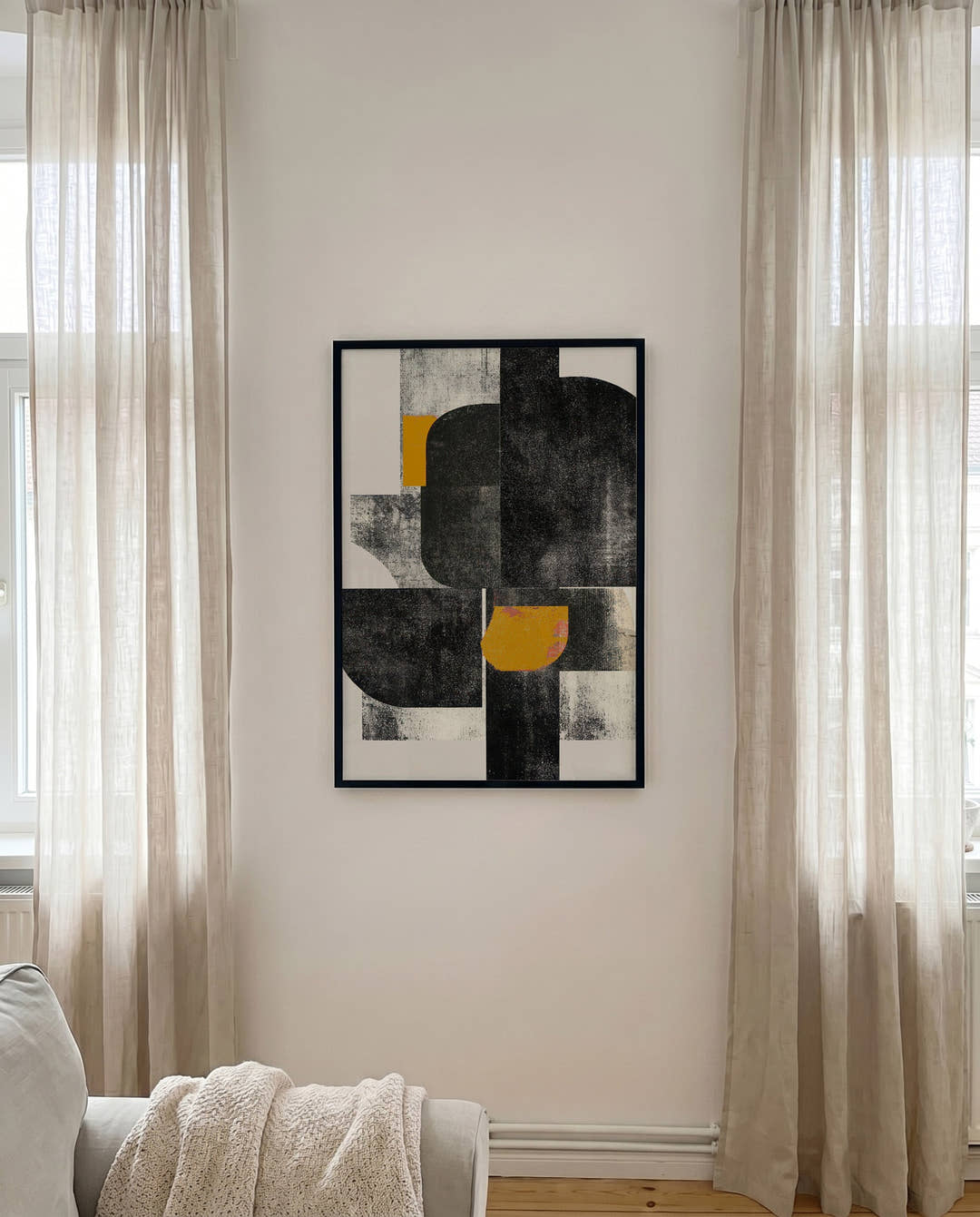 Abstraktes Modernes Block Poster – Abstract Modern Blocks