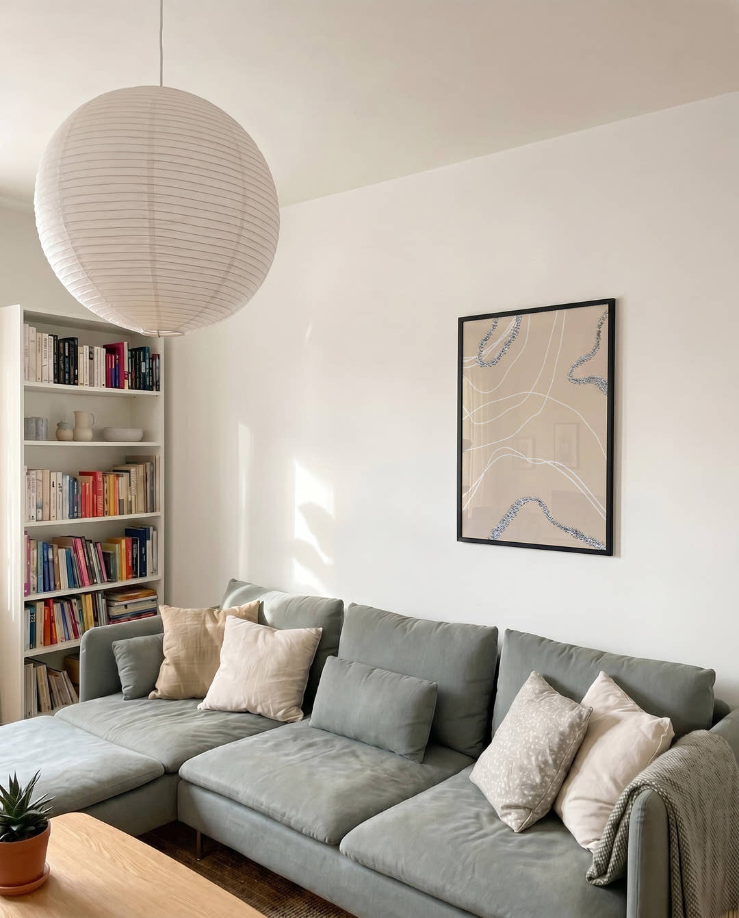 Abstraktes Linien Poster modern – Abstract Terrain Lines