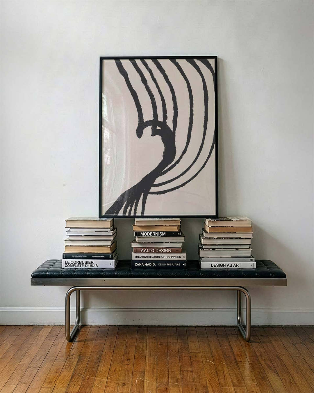 Abstrakte Wellen Poster – Abstrakte Wellenform