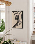 Abstrakte Wellen Poster – Abstrakte Wellenform