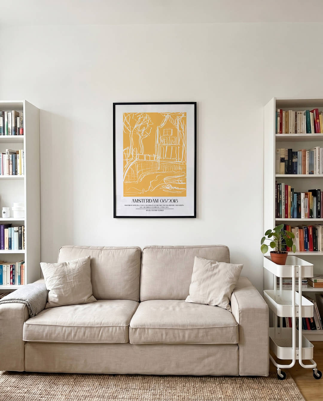 Amsterdam | Line Art Poster