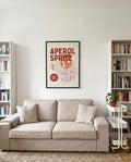 Minimalistisches Aperol Spritz Poster – Aperol Spritz