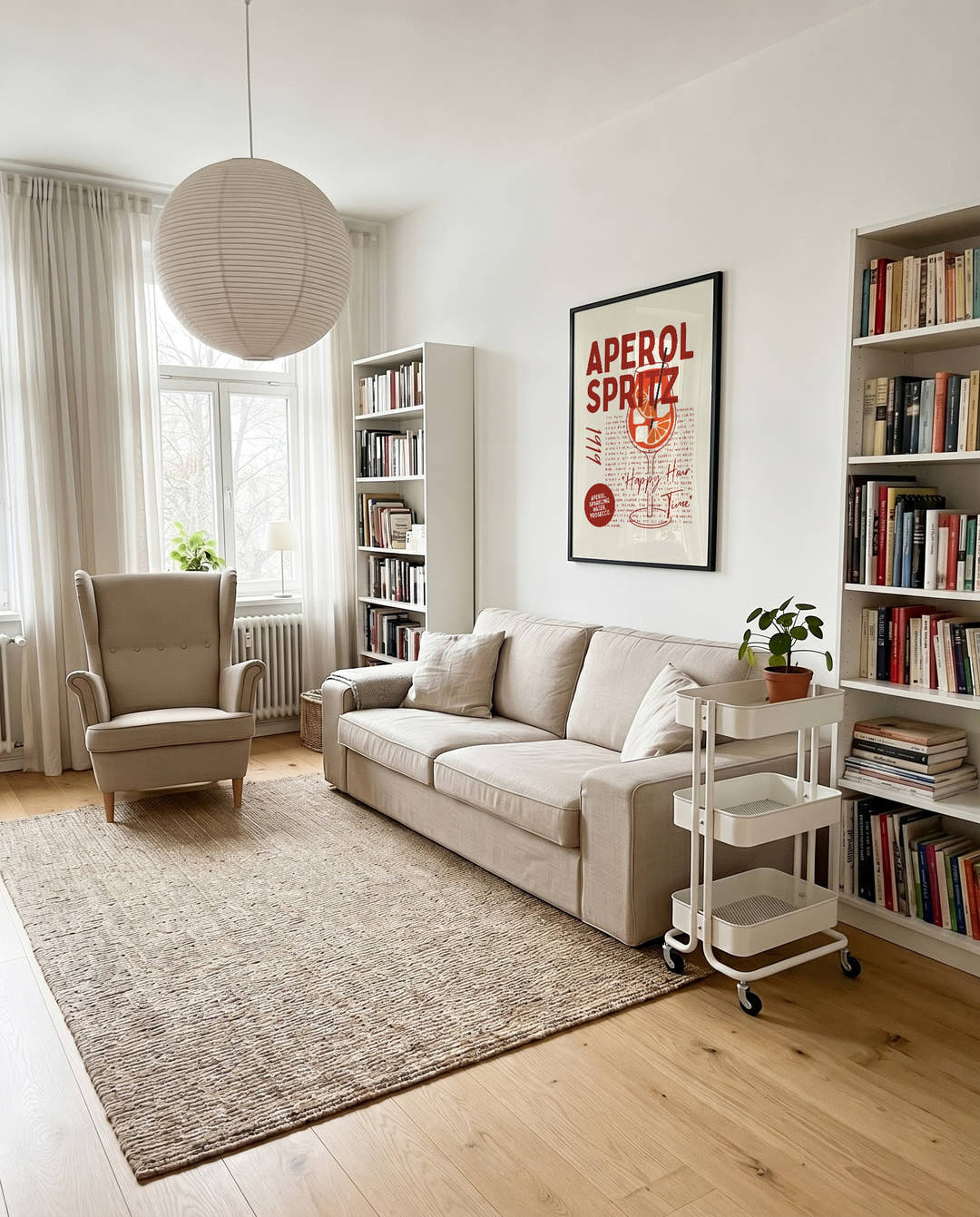 Minimalistisches Aperol Spritz Poster – Aperol Spritz