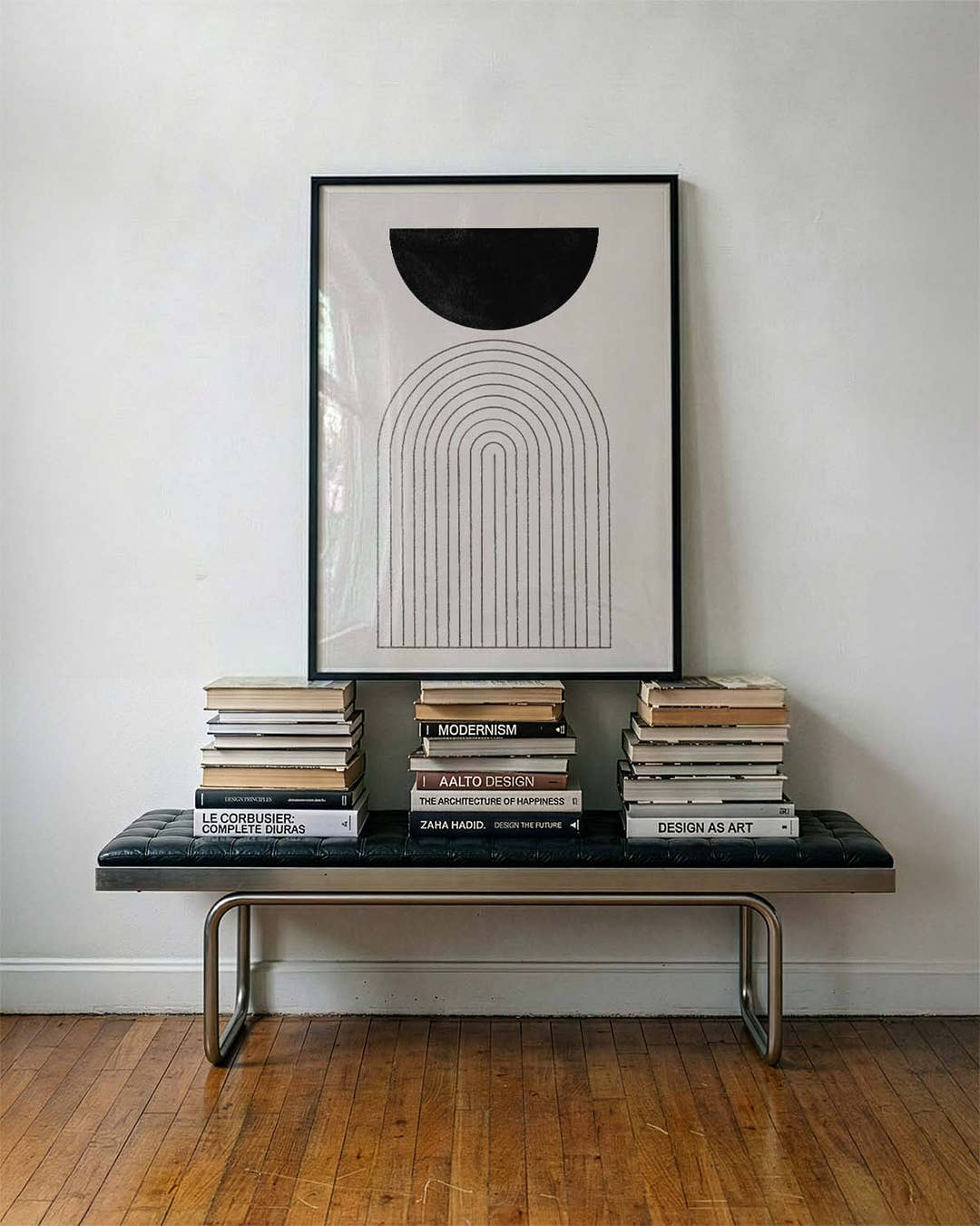 Minimalistisches Architektur Poster – Arch Shadow Minimal
