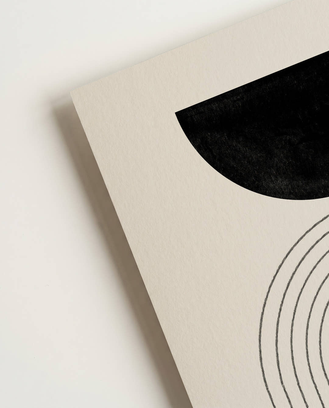 Minimalistisches Architektur Poster – Arch Shadow Minimal