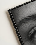 Schwarzweiß Foto Poster – Auge