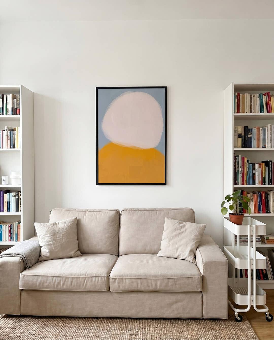 Avstand | Skandi Minimal Abstrakt Poster