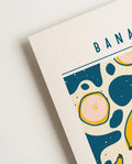 Tropisches Bananen Muster Poster – Banana Pattern