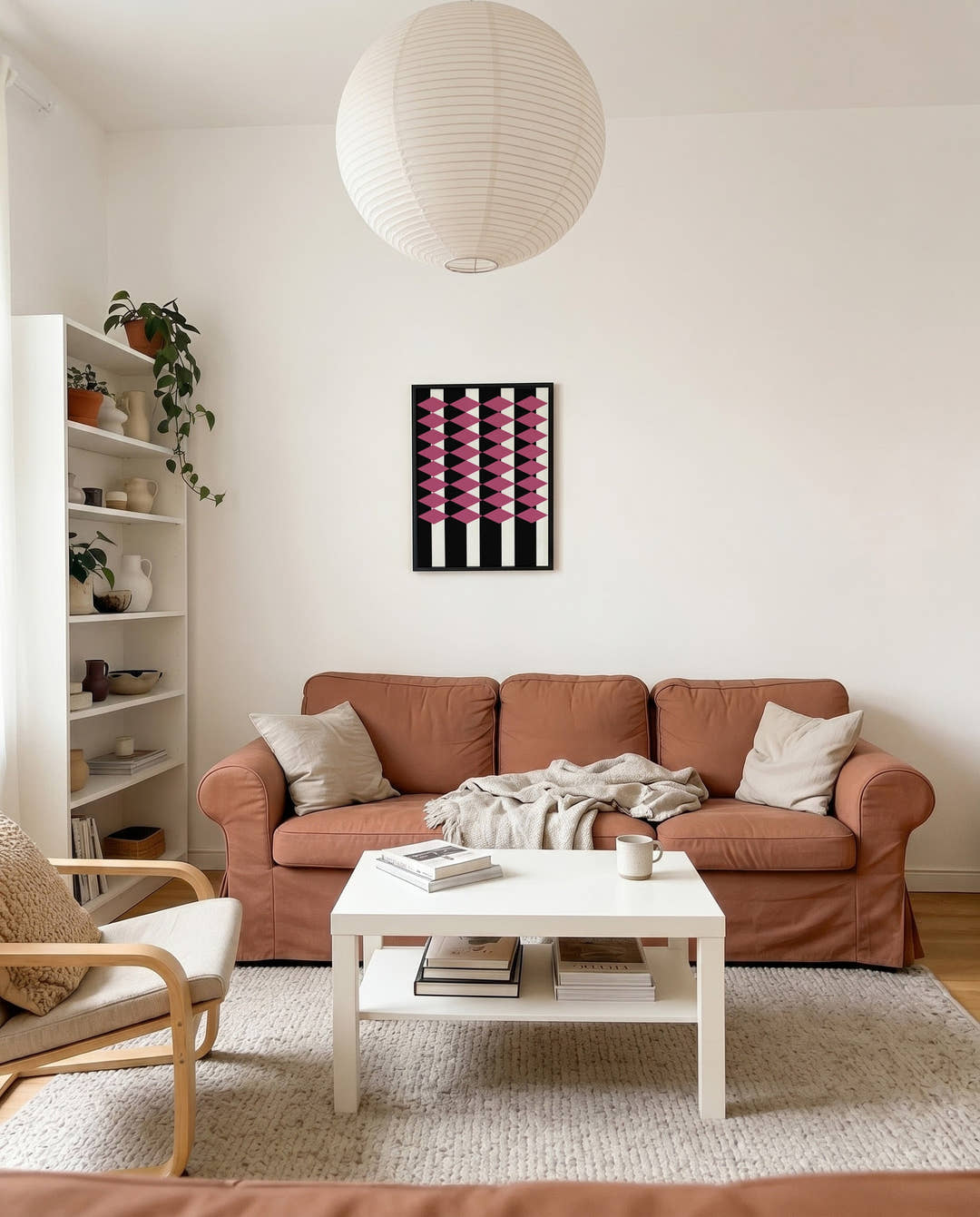 Bauhaus Poster Muster – Bauhaus 3D Diamond Pattern