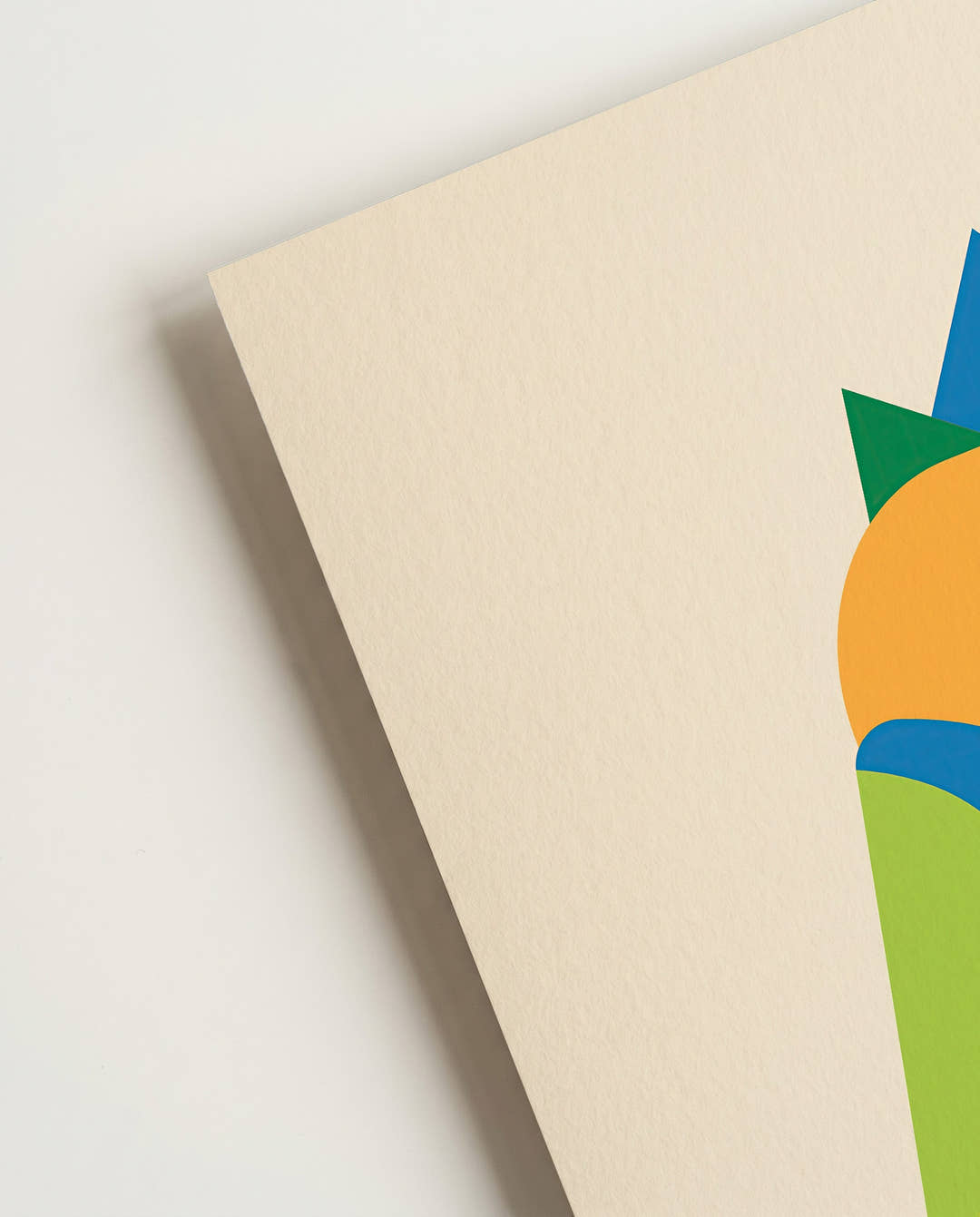 Bauhaus Poster Vogel – Bauhaus Abstract Bird