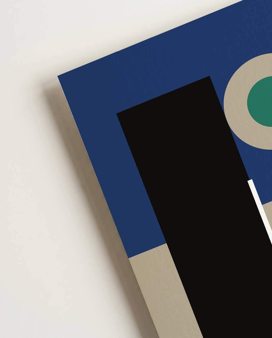 Bauhaus Abstract Blocks Poster