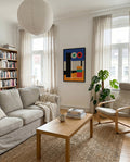 Bauhaus Abstract Blocks Poster