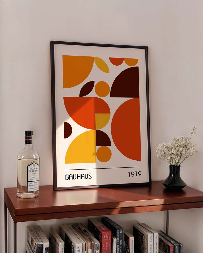 Bauhaus Poster abstrakt – Bauhaus Abstract Collage