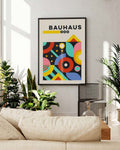 Bauhaus Abstract Color Poster