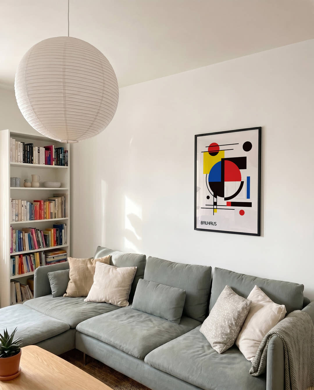 Bauhaus Abstract Composition Poster