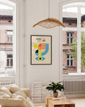 Bauhaus Poster Auge – Bauhaus Abstract Eye Composition