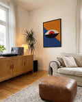 Bauhaus Abstract Eye Poster