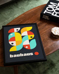 Bauhaus Abstract Flow Poster