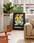 Bauhaus Abstract Flow Poster