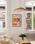 Bauhaus Poster Blume – Bauhaus Abstract Flower
