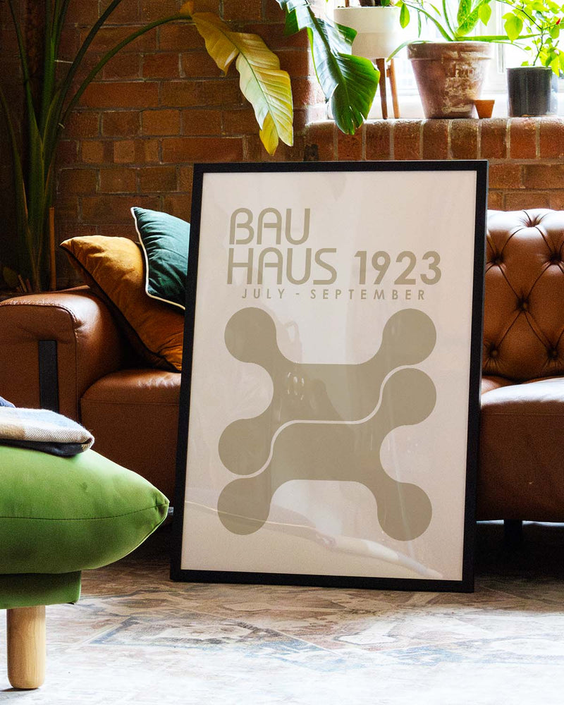 Bauhaus Poster minimalistisch – Bauhaus Abstract Form