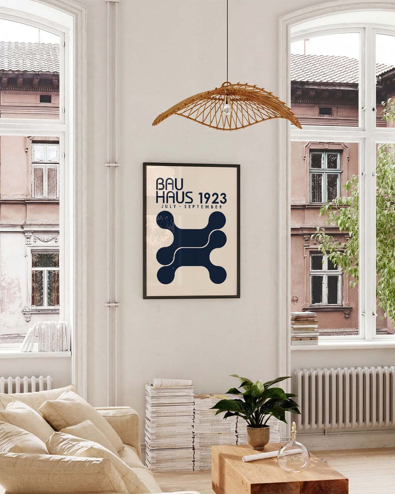 Bauhaus Poster minimalistisch – Bauhaus Abstract Form