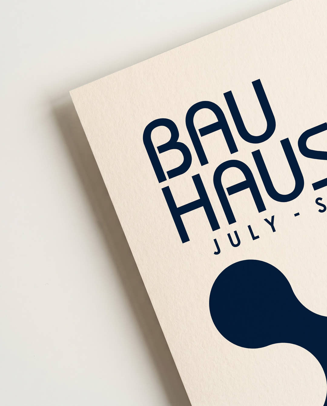 Bauhaus Poster minimalistisch – Bauhaus Abstract Form