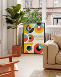Bauhaus Abstract Forms Poster