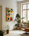 Bauhaus Abstract Forms Poster