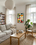Bauhaus Abstract Forms Poster