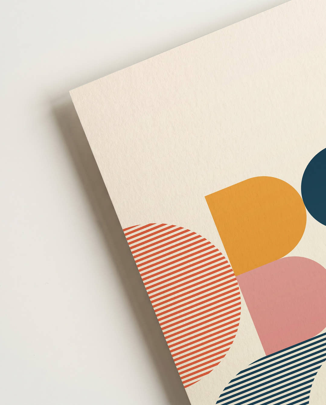 Bauhaus Abstract Mosaic Poster