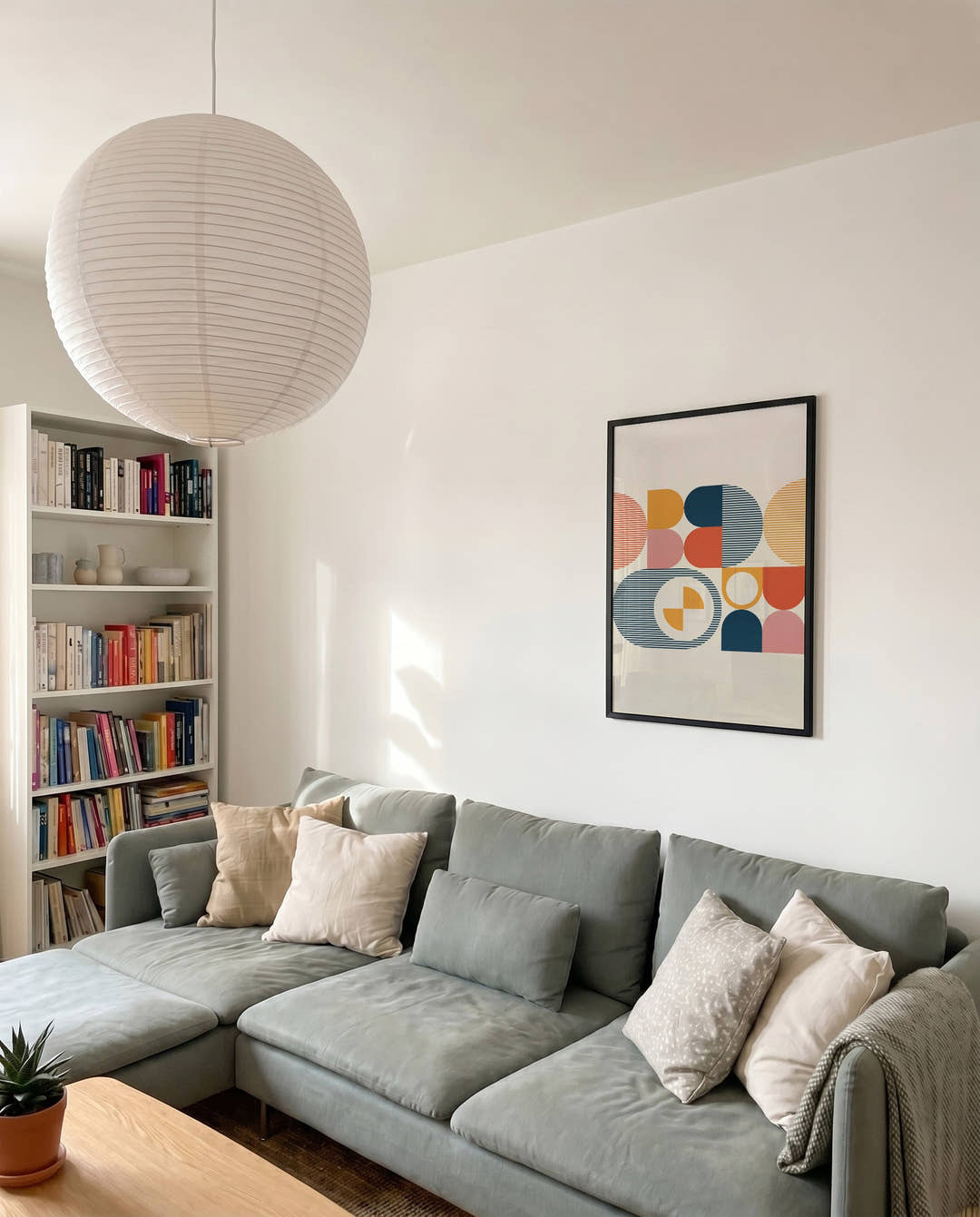 Bauhaus Abstract Mosaic Poster