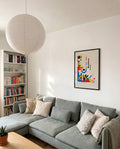 Bauhaus Poster abstrakt – Bauhaus Abstract Pipes