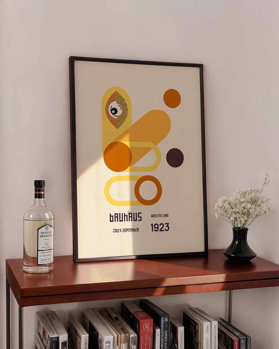 Bauhaus Poster Formen – Bauhaus Abstract Shapes