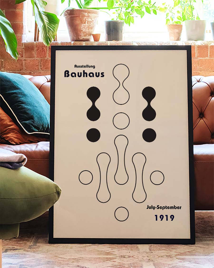 Bauhaus Poster Symbole – Bauhaus Abstract Symbols
