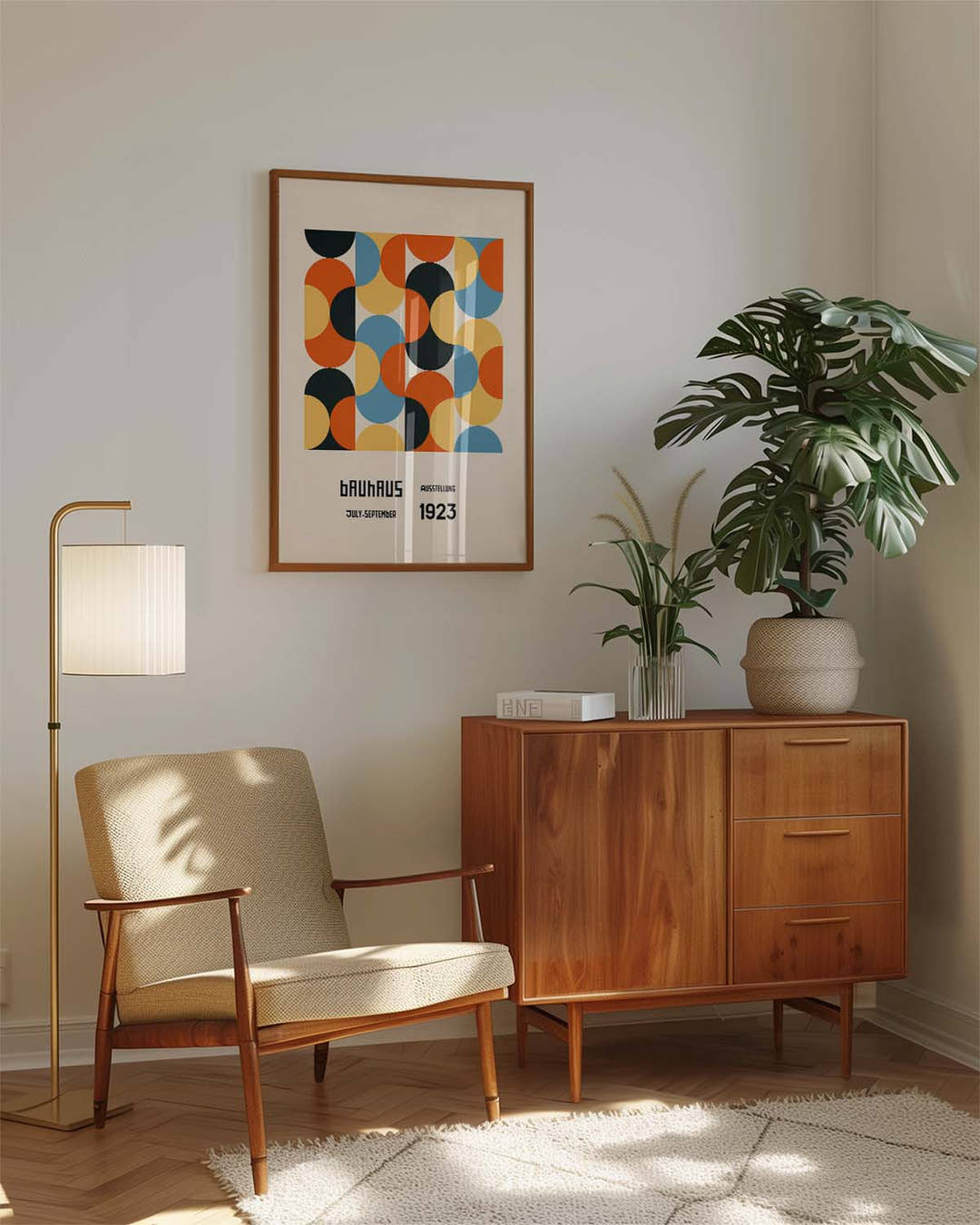 Bauhaus Poster Kacheln – Bauhaus Abstract Tiles
