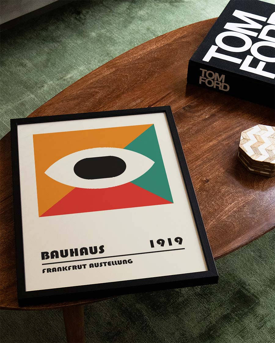 Bauhaus Abstract Vision Poster