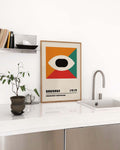 Bauhaus Abstract Vision Poster
