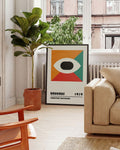 Bauhaus Abstract Vision Poster