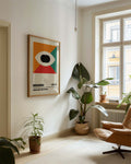 Bauhaus Abstract Vision Poster