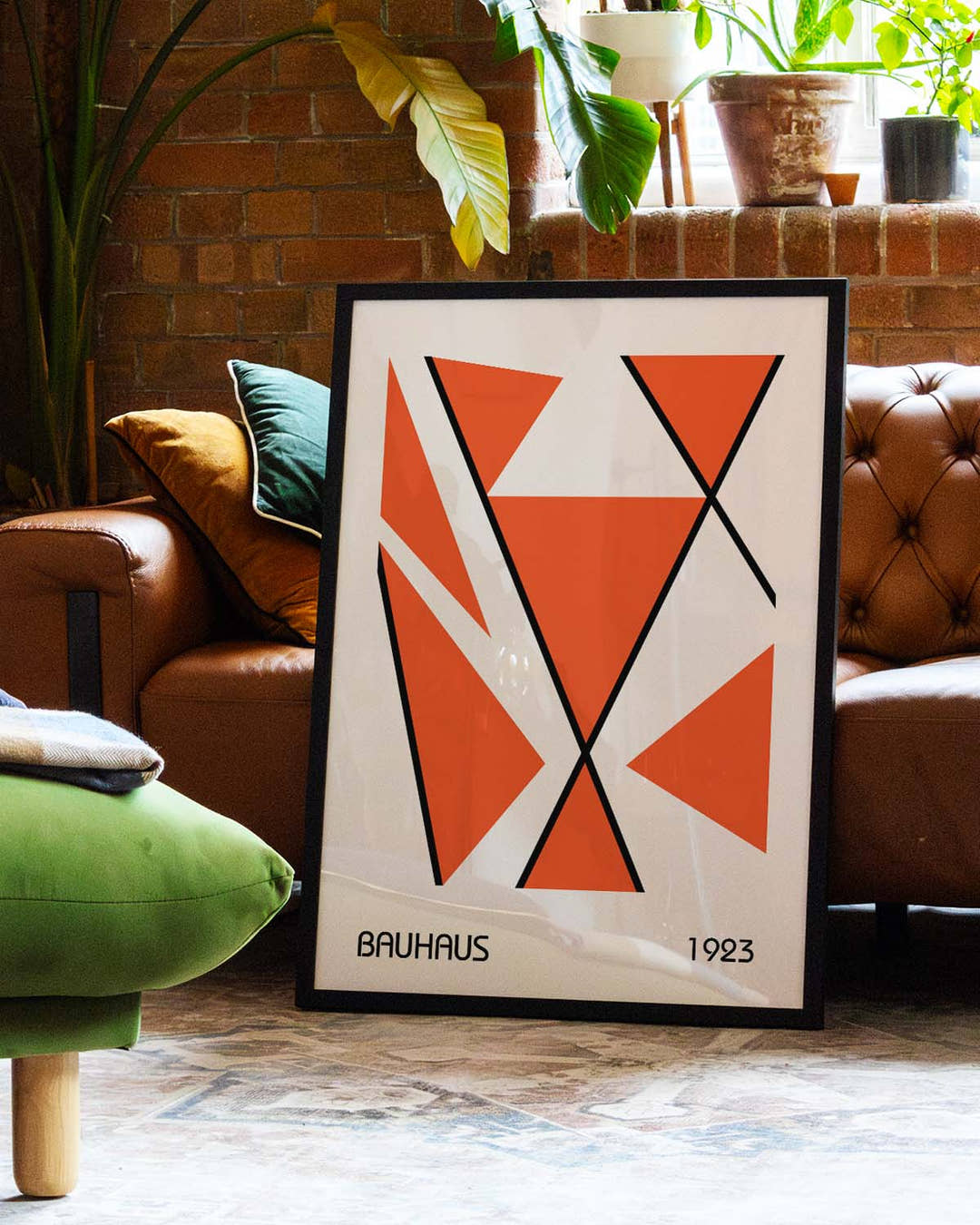 Bauhaus Poster geometrisch – Bauhaus Angular Composition