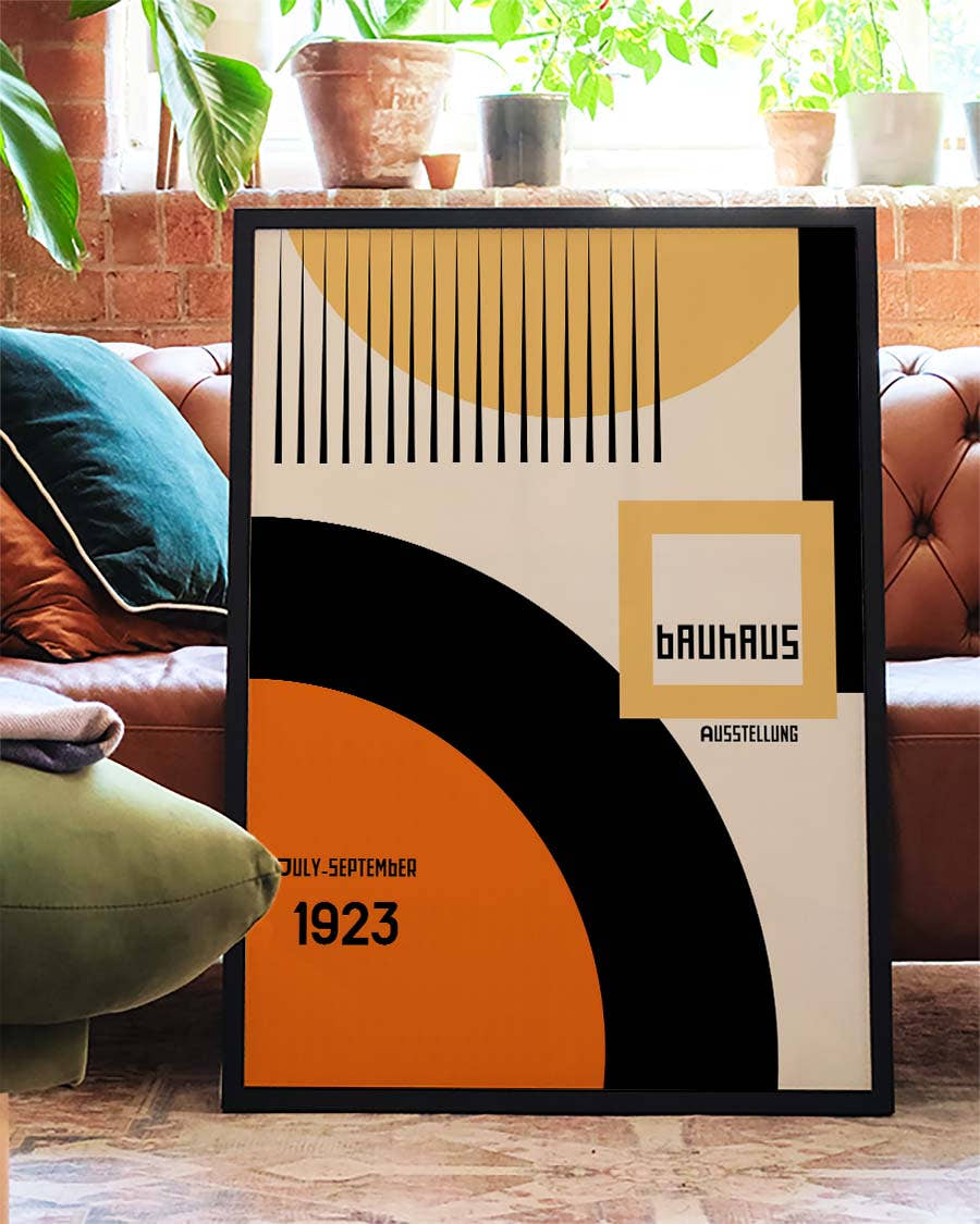 Bauhaus Poster Bögen – Bauhaus Arc Frame