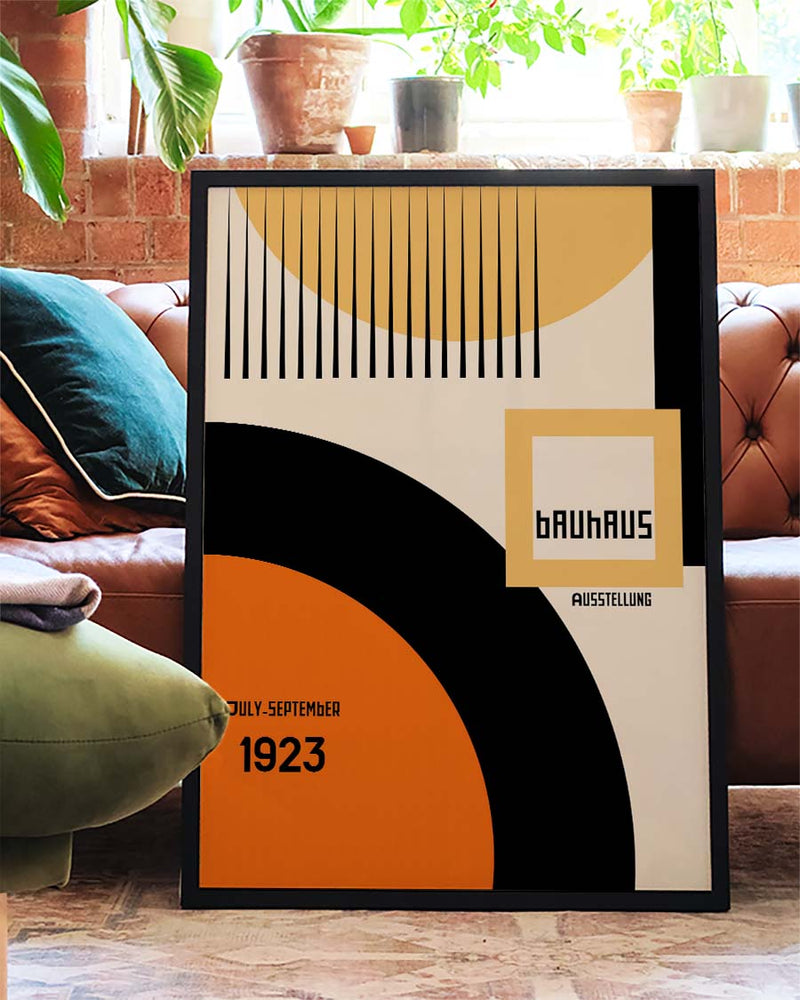 Bauhaus Poster Bögen – Bauhaus Arc Frame